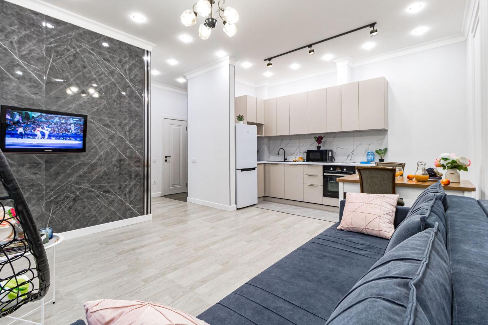 уютные в центре города жк Alpamys возде ботанического сада Apartment Nur-Sultan (Astana)